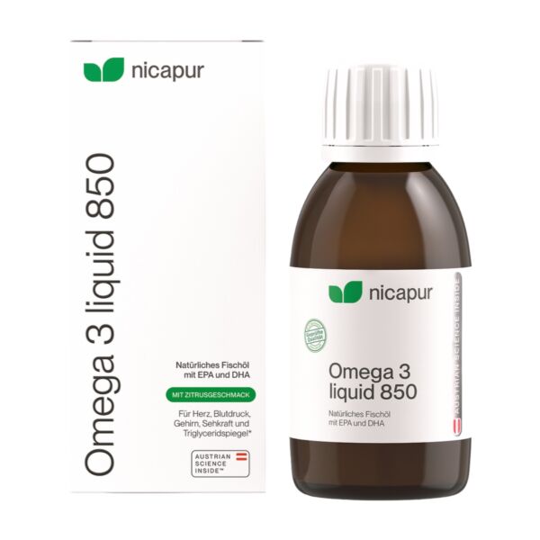 Nicapur Omega 3 liquid Tropfen