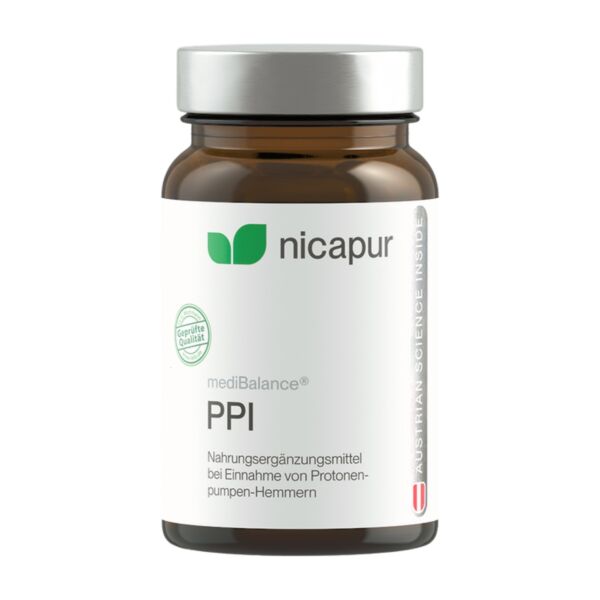 Medibalance PPI Nahrungsergänzungsmittel bei Einnahme von Protonenpumpenhemmer