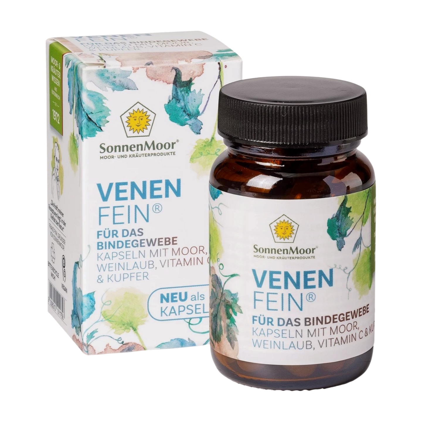 Sonnenmoor Venenfein - Stadtapotheke Rohrbach Sonnenmoor Venenfein Kapseln