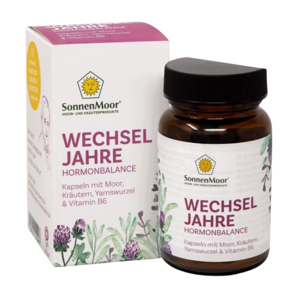 Sonnenmoor Wechseljahre Kapseln für Hormonbalance in den Wechseljahren