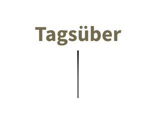 Zeitablauf "Tagsüber"