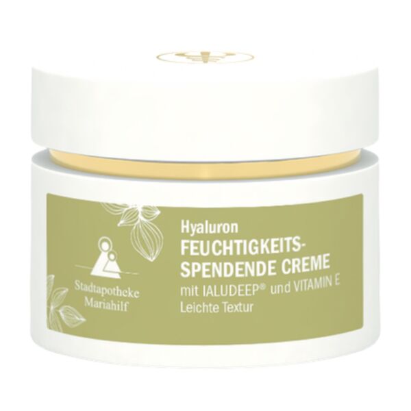 Hyaluron Feuchtigkeitsspendende Creme leichte Textur mit Vitamin E