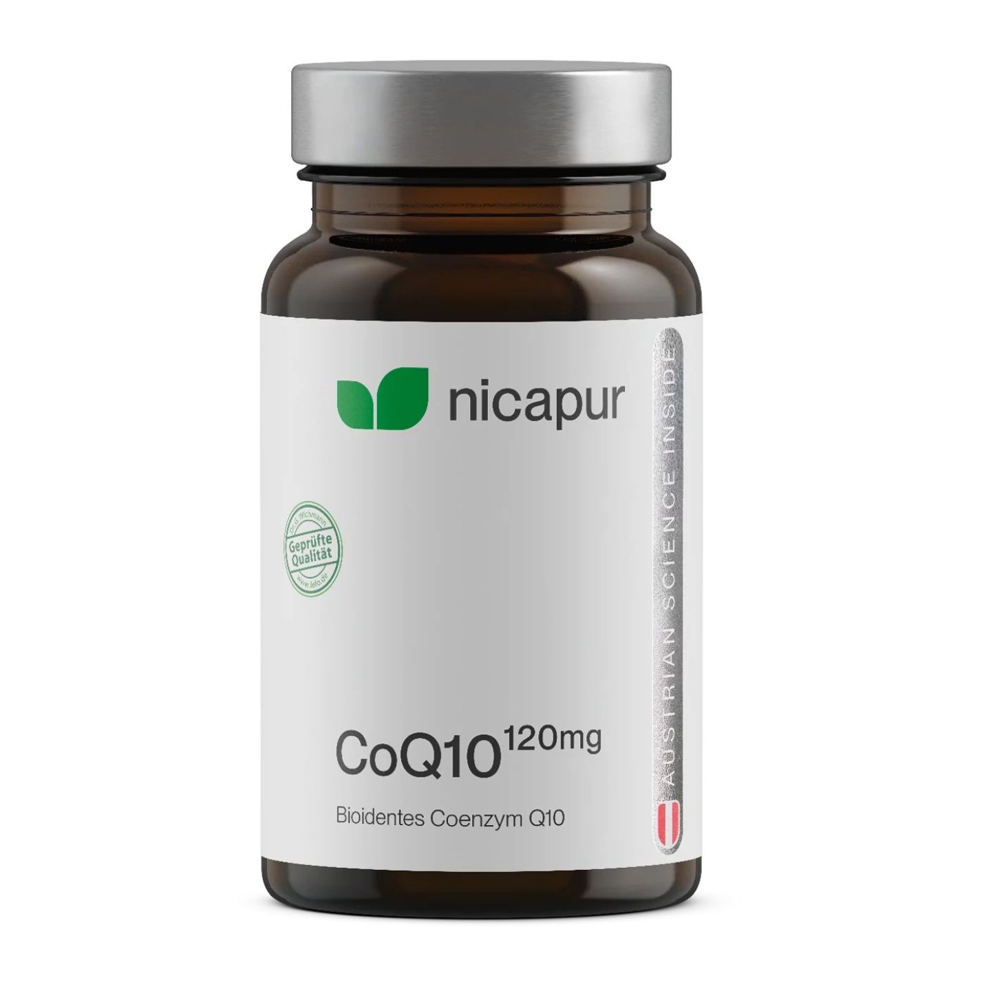 Nicapur CoEnzym Q10 - Stadtapotheke Rohrbach Nicapur Coenzym Q10 120 mg Nahrungsergänzungsmittel